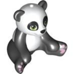 lego panda beer met groene ogen (2), Kinderen en Baby's, Speelgoed | Duplo en Lego, Ophalen of Verzenden, Nieuw, Losse stenen