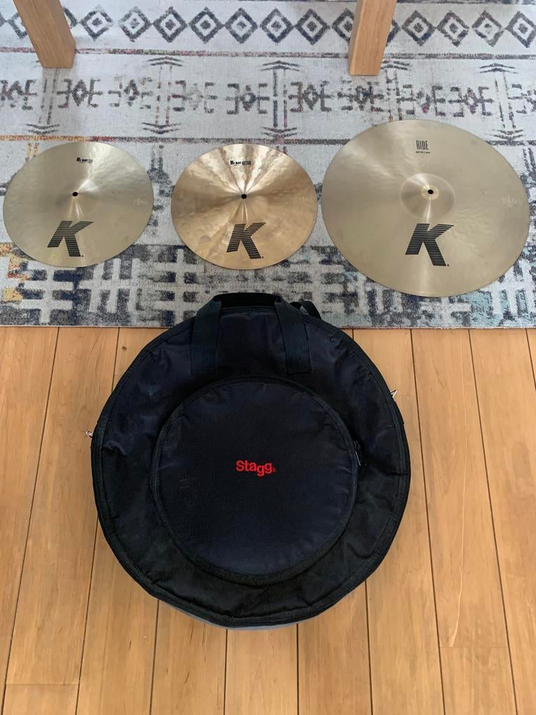 Paquete De Platillos Zildjian Serie I Ilhpro Pro Gig 14,16,18,20 Pulga