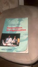 Gesprekken in organisaties, Boeken, Studieboeken en Cursussen, Ophalen of Verzenden, Alpha, Zo goed als nieuw, HBO