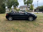 Peugeot 307 2.0 16V CC 2005 Zwart, Auto's, Peugeot, Voorwielaandrijving, 4 cilinders, Cabriolet, 4 stoelen