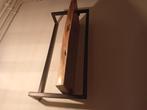 Wandkapstok industrieel hout staal, Zo goed als nieuw, Minder dan 100 cm, Hout, Ophalen