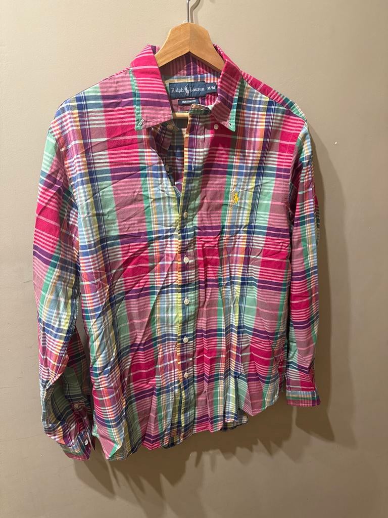 Ralph Lauren overhemd - maat M, Ophalen of Verzenden, Zo goed als nieuw, Overige kleuren, Halswijdte 39/40 (M)
