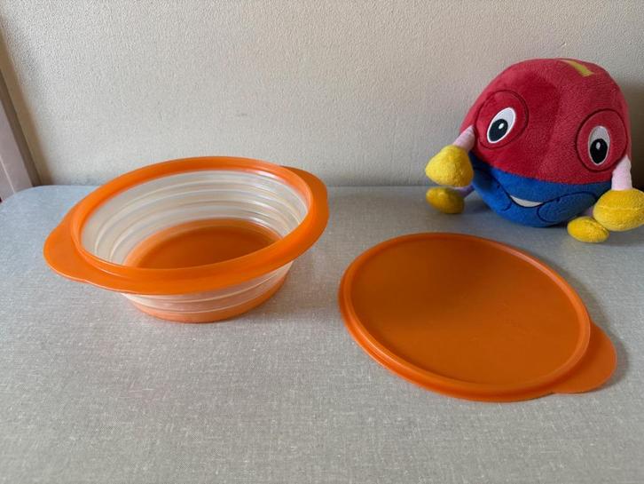 Z.G.A.N. harmonica bak met deksel ( mini - max ) TUPPERWARE, Huis en Inrichting, Keuken | Tupperware, Zo goed als nieuw, Bak of Kom