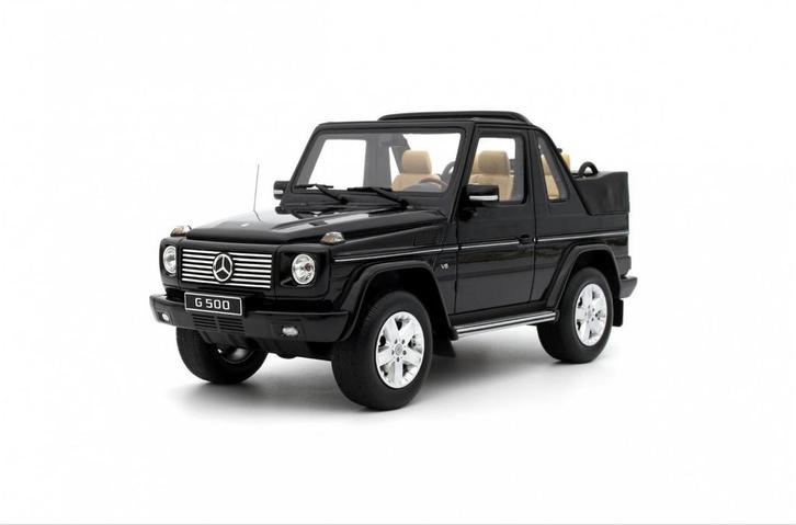 Herfst-actie van €89,50 voor €80,-! OT1040 Mercedes G500, Hobby en Vrije tijd, Modelauto's | 1:18, Zo goed als nieuw, OttOMobile