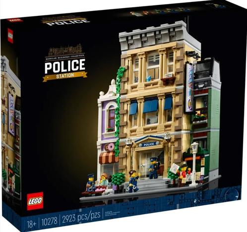 TE HUUR: Lego Creator Expert 10278 Police Station, Kinderen en Baby's, Speelgoed | Duplo en Lego, Nieuw, Lego, Complete set, Ophalen of Verzenden