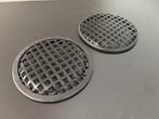 Monacor MZF-8628 - 5" Speaker beschermrooster zwart rond 2st, Muziek en Instrumenten, Behuizingen en Koffers, Ophalen of Verzenden