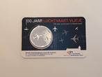 Nederland 5 Euro 2019 100 Jaar Luchtvaart vijfje Coincard BU, Postzegels en Munten, Ophalen of Verzenden, Koningin Beatrix, Euro's