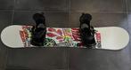 Snowboard RIDE MACHETE 155cm met K2 Chinch CTX instapbinding, Ophalen, Zo goed als nieuw, Board
