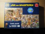 Jan van Haasteren 2x1000 Rembrandts Aterlier+Rariteitenkabin, Ophalen of Verzenden, Zo goed als nieuw