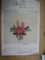 NIEUW, Borduurpakket Vintage Kerstkleedje. Verkoop ook DMC, Ophalen of Verzenden, Nieuw, Handborduren, Borduurpakket
