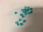 Lego plaat 1x1 transparant licht blauw, Ophalen of Verzenden, Gebruikt, Losse stenen, Lego