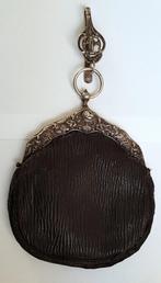 Zilveren beeldjes tasbeugel + haak - 1809 / 1813 - Amsterdam, Antiek en Kunst, Verzenden, Zilver