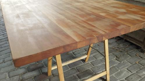 groot tafelblad van massief kersenhout - 250 x 111 cm (!), Huis en Inrichting, Tafelonderdelen, 200 cm of meer, Rechthoekig, Kersenhout