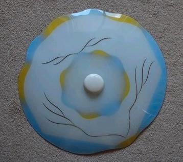 Vintage plafondlamp fifties beschikbaar voor biedingen