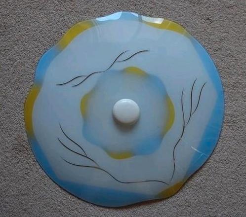 Vintage plafondlamp fifties, Huis en Inrichting, Lampen | Plafondlampen, Gebruikt, Ophalen
