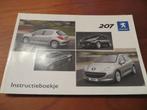 Instructieboek Peugeot 207 benzine, diesel + audio/navi 2006, Auto diversen, Handleidingen en Instructieboekjes, Ophalen of Verzenden