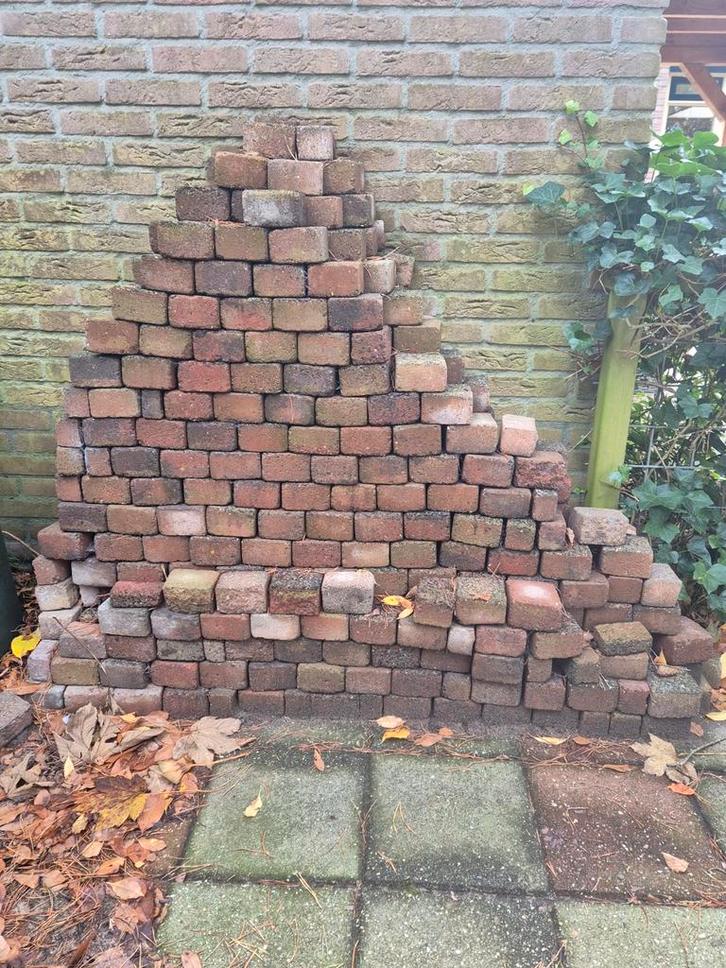 Gebruikte Stenen / Klinkers, Tuin en Terras, Tegels en Klinkers, Gebruikt, Klinkers, Beton, Minder dan 5 m², Ophalen