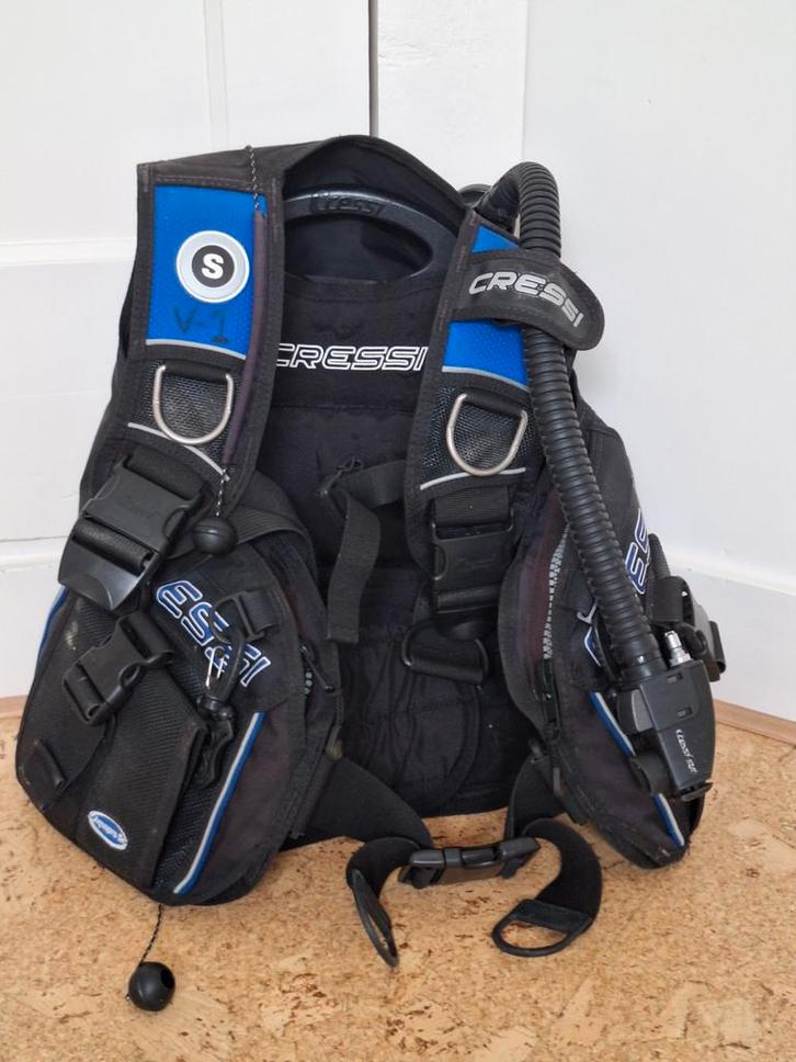 Cressi Aquapro 5R Trimvest - Maat S, Watersport en Boten, Duiken, Gebruikt, Trimvest of Wing, Ophalen of Verzenden