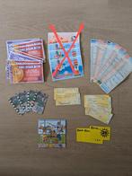 Oude strippenkaarten, railrunners, new metropolis, Hobby en Vrije tijd, Spaarzegeltjes, Ophalen of Verzenden, Zegels, Bonnen of Punten