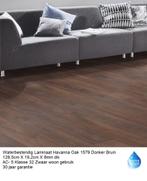 Waterbestendig Laminaat Havanna Oak met ondervloer €13,95m2, Huis en Inrichting, Stoffering | Vloerbedekking, Waterbestendig laminaat bruin met integreerde ondervloer