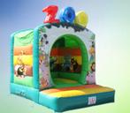 Te koop Springkussen Zoo, Hobby en Vrije tijd, Feestartikelen | Verhuur, Ophalen of Verzenden, Zo goed als nieuw, Overige