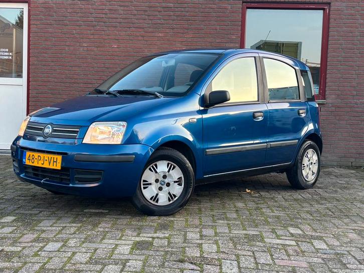 Fiat Panda 1.2 2004 Blauw Rijklaar, Auto's, Fiat, Bedrijf, Panda, ABS, Airbags, Bluetooth, Boordcomputer, Centrale vergrendeling