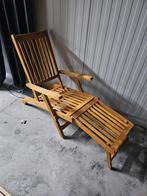 Houten Tuin Ligstoel, Tuin en Terras, Ophalen, Nieuw, Hout, Verstelbaar
