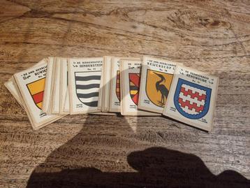 Postzegels met gemeente wapen uit Utrecht op papier.
 beschikbaar voor biedingen