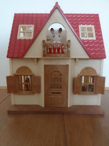 Sylvanian Families Cosy Cottage + Ropeway Park beschikbaar voor biedingen