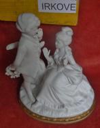 BISCUIT BEELDJE * Lief Paar *, Antiek en Kunst, Antiek | Porselein, Verzenden