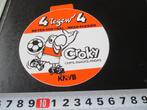 sticker KNVB 4 tegen 4 Beter voetbal CROKY Chips snacks Pind, Ophalen, Zo goed als nieuw