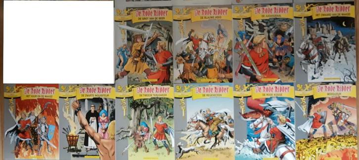 Serie 10x RODE RIDDER Deel 207- 216, Boeken, Stripboeken, Gelezen, Meerdere stripboeken, Ophalen of Verzenden