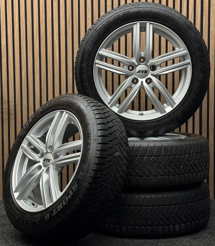 17 inch ATS Antares - VW Passat Caddy T-Roc 5x112 215/55/17, Auto-onderdelen, Banden en Velgen, Banden en Velgen, Winterbanden
