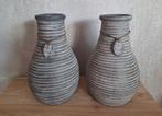 2 potten flessen kruiken, Ophalen, Overige kleuren, Minder dan 50 cm, Glas