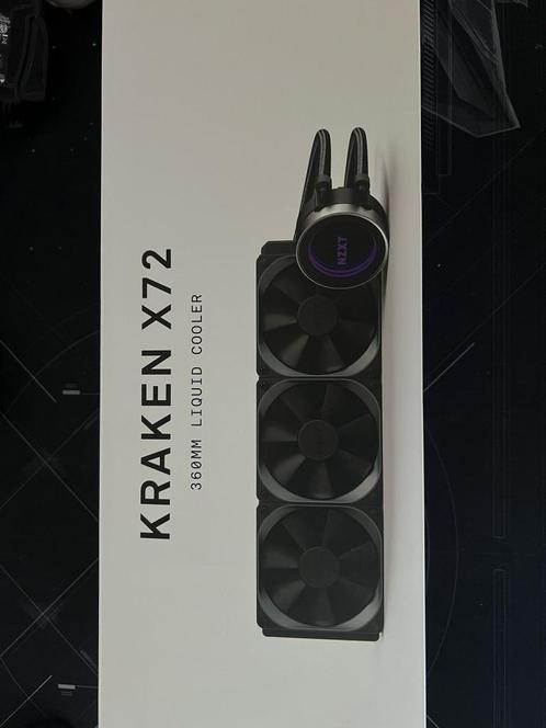 Nzxt kraken x72, Computers en Software, Computerkoelers, Zo goed als nieuw, Waterkoeling, Verzenden