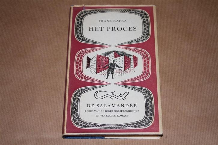 Het proces - Franz Kafka - Oude uitgave 1955 !!, Boeken, Literatuur, Gelezen, Ophalen of Verzenden