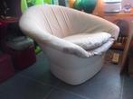 space age vintage design jaren 70 kunststof fauteuil retro, Ophalen, Stof, Gebruikt, Space age design jaren 70 vintage retro 1970s