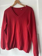Fijne 100% cashmere kasjmier steenrode trui maat L 40, Ophalen of Verzenden, Zo goed als nieuw, Maat 38/40 (M)