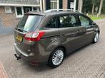 Ford Grand C-Max 1.0 125pk Titanium Navi, Clima, Trekhaak, Auto's, Voorwielaandrijving, 745 kg, Gebruikt, Euro 6
