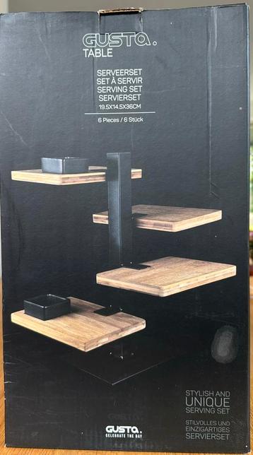 Gusta Etagère/ Table Serveerset beschikbaar voor biedingen
