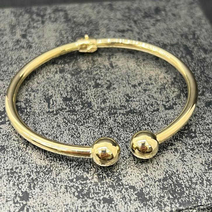 14k gouden armband prachtig boei armband, Sieraden, Tassen en Uiterlijk, Armbanden, Nieuw, Goud, Ophalen of Verzenden