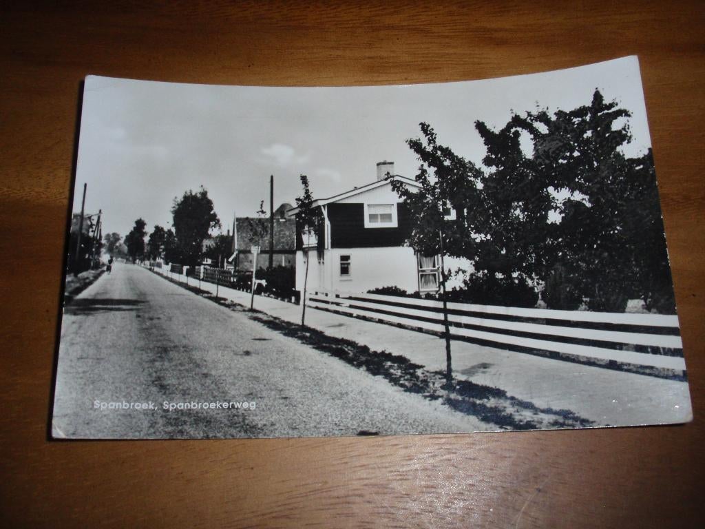 Spanbroek Spanbroekerweg, Verzenden, 1960 tot 1980, Gelopen, Noord-Holland