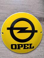Opel emaille bord, GEEN TIN!, Verzamelen, Ophalen of Verzenden, Zo goed als nieuw, Reclamebord