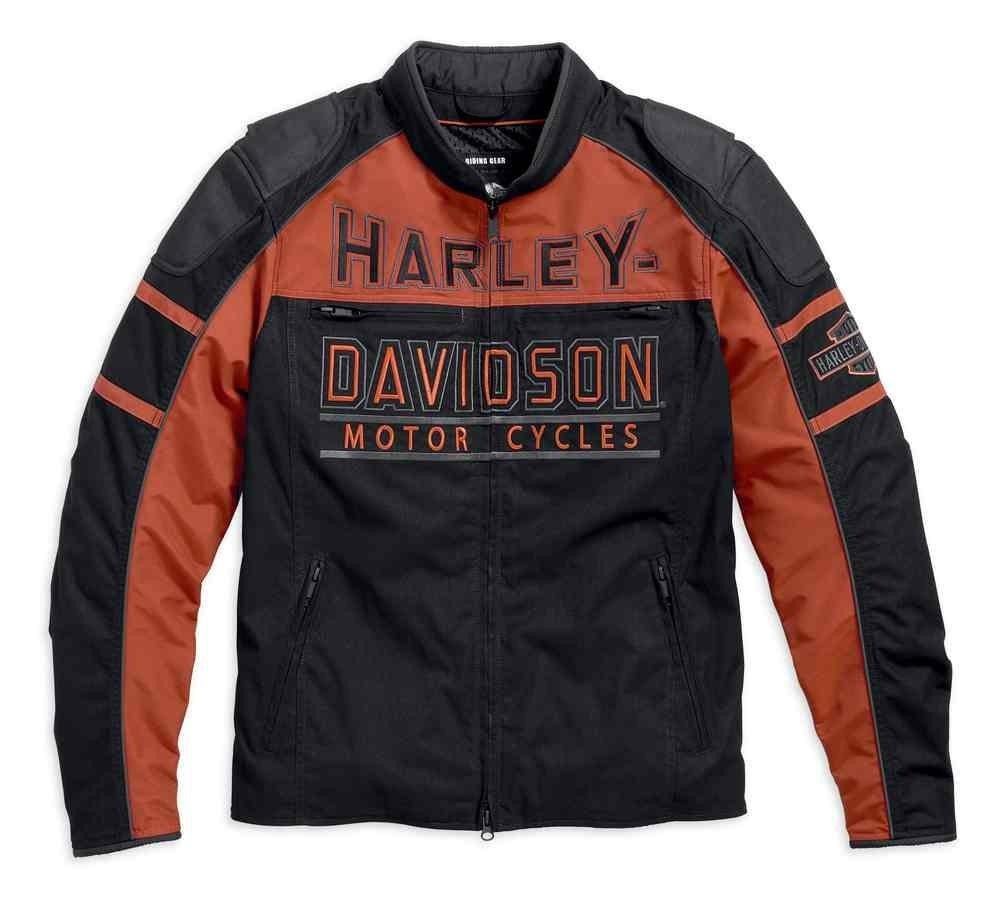 XXL Harley Davidson Motorjas CE prot.pockers, Motoren, Harley-Davidson, Heren, Milwaukee, WI, USA, Nieuw met kaartje