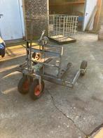 Pompwagen / plukkar, Ophalen, Gebruikt