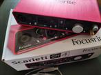 focusrite 2i4, Computers en Software, Geluidskaarten, Verzenden, Zo goed als nieuw, Extern, Focusrite