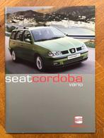 Seat Cordoba Vario folder 2001, Seat, Verzenden, Nieuw, Overige merken