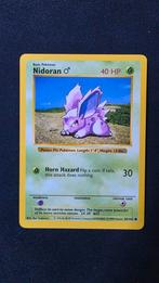 Nidoran Base Set Shadowless NM, Ophalen of Verzenden, Zo goed als nieuw, Losse kaart