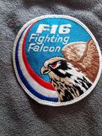 F16 Fighting Falcon Badge, Verzamelen, Luchtvaart en Vliegtuigspotten, Ophalen of Verzenden, Zo goed als nieuw, Patch, Badge of Embleem