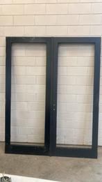 Openslaande deuren, Doe-het-zelf en Verbouw, Kozijnen en Schuifpuien, 150 tot 225 cm, Deurkozijn, Zo goed als nieuw, Hout